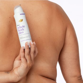 Dove Lavender & Chamomile deodorant spray pentru corp - imagine 3